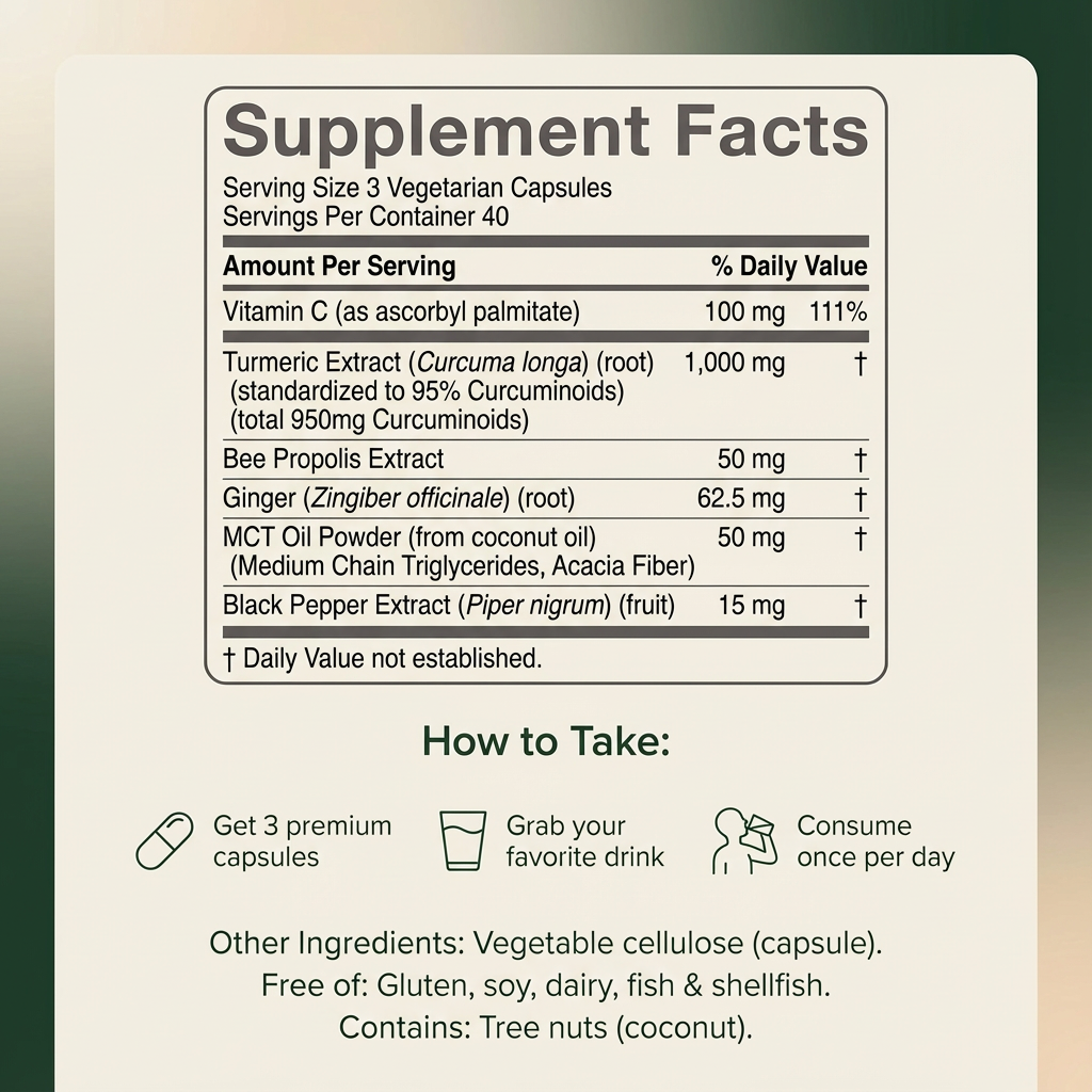 Alverra™ Turmeric + Curcumin Capsules