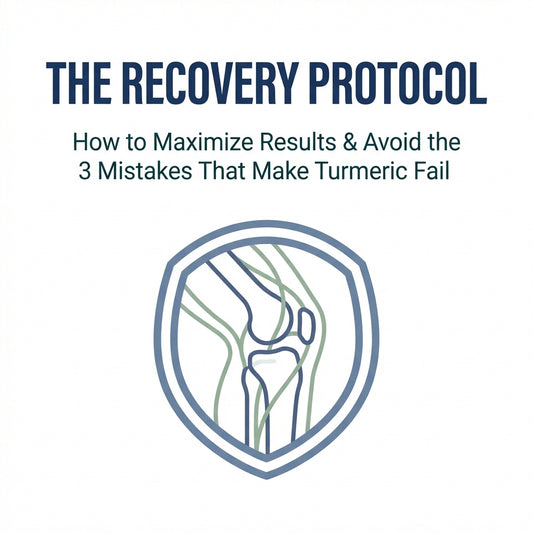 The Recovery Protocol: How to Maximize Results & Avoid The 3 Mistakes That Make Turmeric Fail