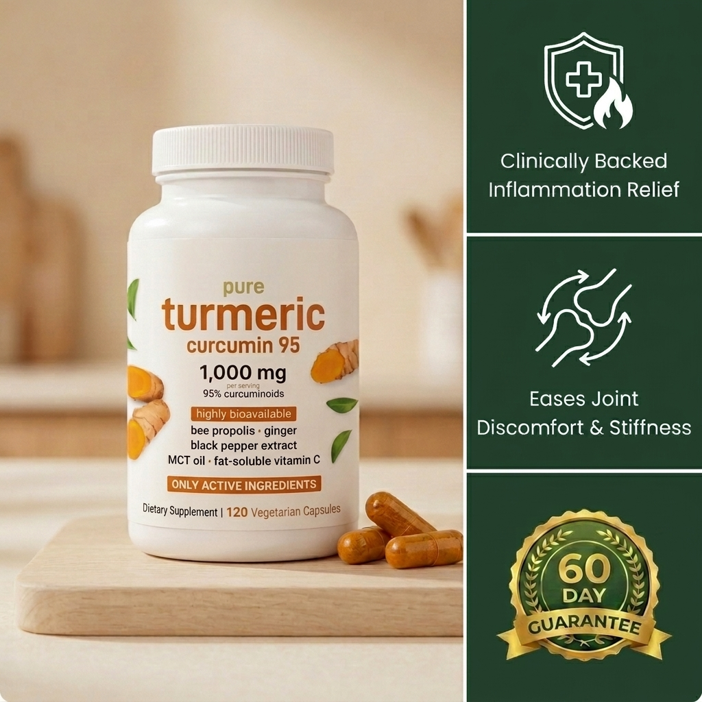 Turmeric Curcumin Capsules (1,000mg)
