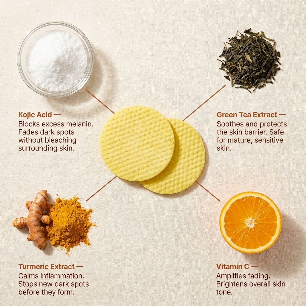 Turmeric + Kojic Acid Pads